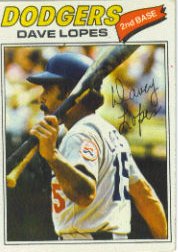 1977 Topps Baseball Cards      180     Dave Lopes